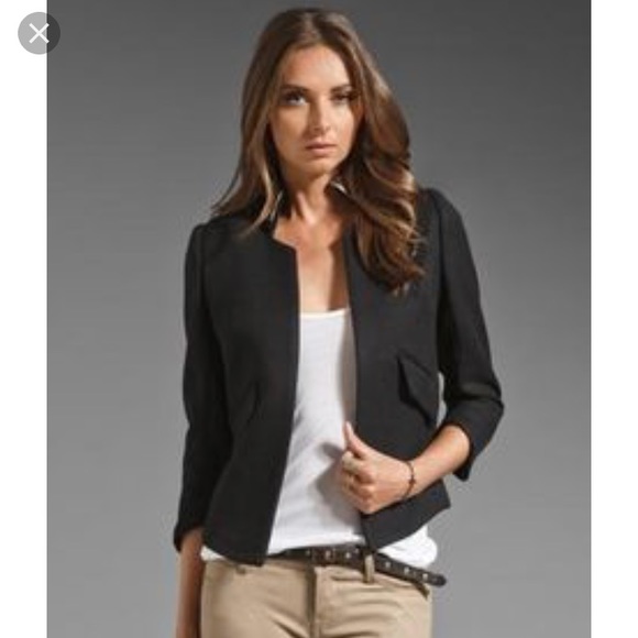 Smythe Wool Gold Collar Blazer - Picture 3 of 3